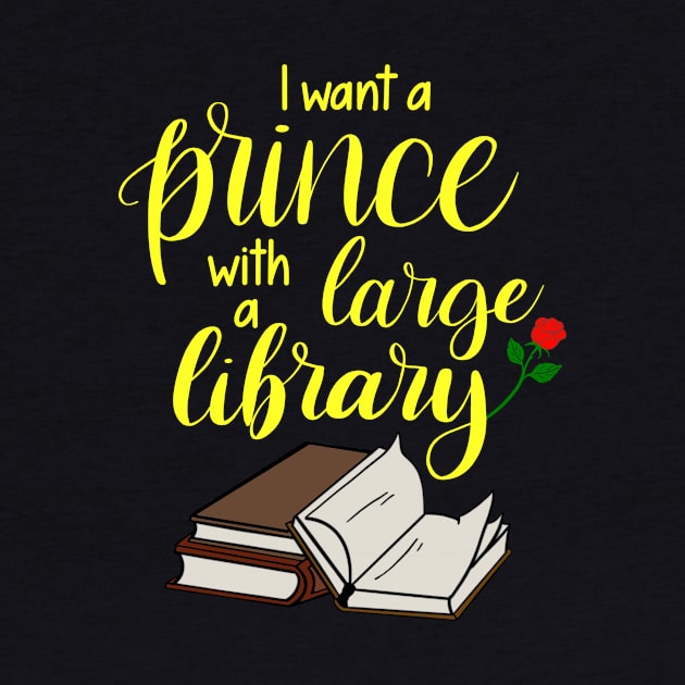 I want a prince with a large library by CraftyNinja